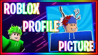 SIMPLE HOW TO CREATE A FREE ROBLOX PROFILE PICTURE [upl. by Anikahs562]