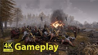 Ancestors Legacy  Skirmish 4K Gameplay [upl. by Gronseth]