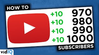 How to Get Your First 1000 Subscribers on YouTube in 2022 [upl. by Ahsener]