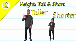 EYFS  Height Taller and Shorter [upl. by Marcelia58]