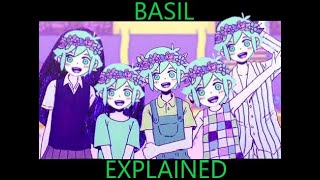 OMORI BASIL EXPLAINED SPOILERS [upl. by Noiram]