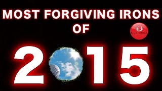 MOST FORGIVING GOLF IRONS OF 2015 [upl. by Attesor]