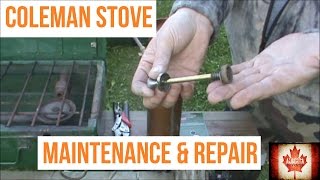 Coleman Camp Stove Maintenance and Repair [upl. by Resaec]