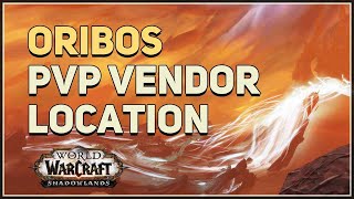 Shadowlands PvP Vendor Location Oribos WoW [upl. by Enerod]