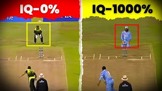 MS Dhoni High IQ Mastermind Moments  TFVCricket [upl. by Anderea]