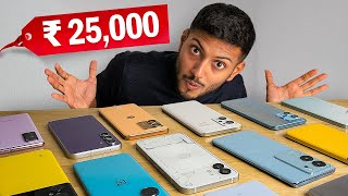 5 Best Smartphones Under ₹25000 [upl. by Deina921]