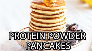 Vanilla Protein Powder Pancakes without Bananas [upl. by Leen]