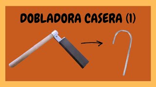 Dobladora manual casera parte 1 Herramienta casera tube bender DIY INVENTOS [upl. by Mandelbaum]