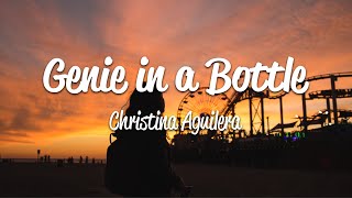 Christina Aguilera  Genie In A Bottle Lyrics [upl. by Maurili]