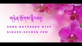 Bhutanese Song Ngyendro Nyep Dzongkha Lyrics Video [upl. by Aiz238]