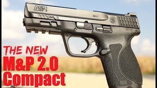 New SampW MampP 20 Compact Glock 19 Size MampP Review [upl. by Ohcirej]