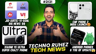 JioAirtelViBSNL Big NewsCMF Phone 2 India Launch😍Android Big News😱vivo T4x Price2nm Chip [upl. by Rolat]