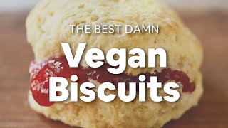 The Best Damn Vegan Biscuits  Minimalist Baker Recipes [upl. by Mcgregor]