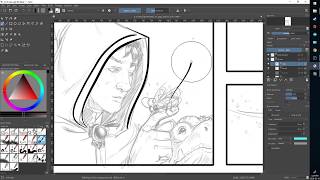 Krita For Comics Ep 6 Inking [upl. by Yaron]