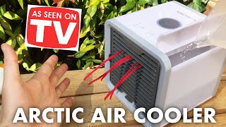 ARCTIC AIR Cooler Review amp Test  Mini Cooler Desk Fan [upl. by Acie]