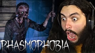 TONY STATOVCI PLAYS PHASMOPHOBIA FOR THE FIRST TIME [upl. by Kramnhoj625]