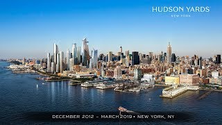 Official Hudson Yards Construction TimeLapse [upl. by Alakcim]