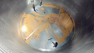 Emptying Grain Bins [upl. by Kaylil]