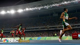 Wayde van Niekerk obliterates 400m world record at Rio Olympics  Zulu radio call I NBC Sports [upl. by Alissa]