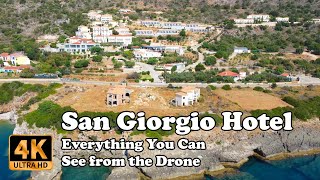 San Giorgio Hotel Kefalonia Cephalonia from Drone in 4K [upl. by Eihctir]