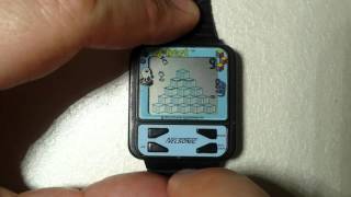 Nelsonic QBert game watch [upl. by Akimahc633]