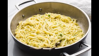 Easy Garlic Butter Pasta [upl. by Herriott]