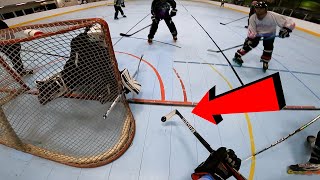 I TRIED THE MICHIGAN GOPRO HOCKEY [upl. by Norri707]