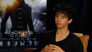 Moises Arias Interview  ENDERS GAME  This Is Infamous [upl. by Fredelia]