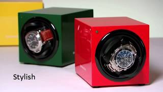 Single Watch Winder  Barrington Watch Winders [upl. by Aramit112]