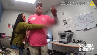 Bodycam School Resource Officer ATTACKED By Angry Parents [upl. by Armahs863]