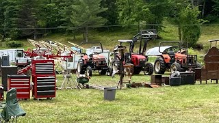 Farm equipment auction [upl. by Eilitan368]