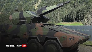 Rheinmetall  Oerlikon Skyranger 35mm  Air Defence System [upl. by Okoyk]