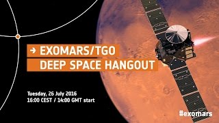 ExoMarsTGO Deep Space Hangout [upl. by Assirec]