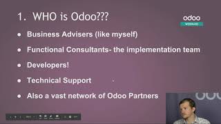 Intro to Odoo v12 webinar 2019 [upl. by Leiria]