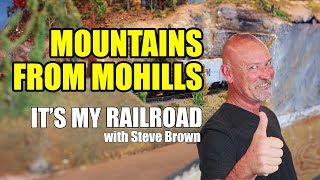 015PT1 How To Easily Make Realistic Mountains for Your Model Railroad Layout [upl. by Milly583]