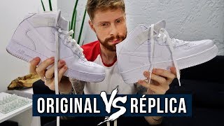 NIKE AIR FORCE 1 Réplica VS Original quais são as Diferenças entre os Tênis [upl. by Essilrahc602]