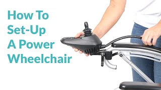 How To SetUp A Folding Power Wheelchair [upl. by Schnapp]