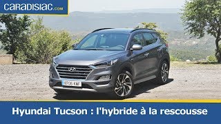 Essai Hyundai Tucson restylé 2018  lhybridation légère à la rescousse [upl. by Rodrick]