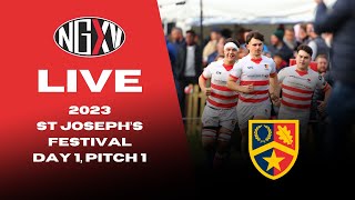 LIVE RUGBY ST JOSEPHS FESTIVAL 2023  DAY 1 PITCH 1 [upl. by Asum]