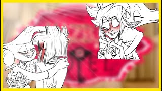 Enemies to Friends amp More Part One Radiodust Hazbin Hotel comic dub [upl. by Nemracledairam]