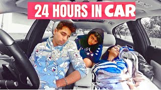 LIVING IN MY CAR FOR 24 HOURS Challenge  Rimorav Vlogs [upl. by Yerfoeg825]