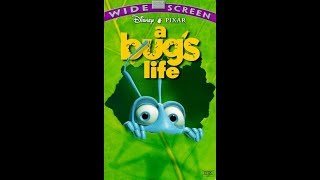 Opening to A Bugs Life  Widescreen 1999 VHS [upl. by Greiner]