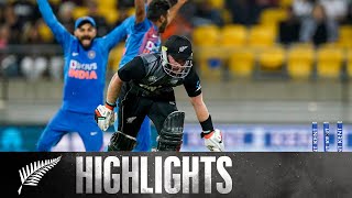 India Win Another Super Over Thriller  FULL HIGHLIGHTS  BLACKCAPS v India  4th T20 2020 [upl. by Mcgaw183]