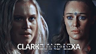 Clarke amp Lexa  Full Story [upl. by Ipoillak160]