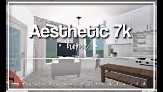 Roblox  Bloxburg  7k Aesthetic Budget Home [upl. by Bopp]