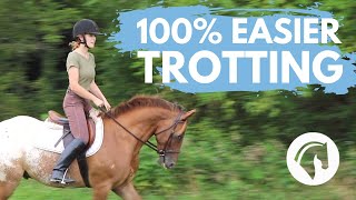 How to Post Trot On a Horse EASY STEPBYSTEP GUIDE [upl. by Attenohs]