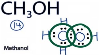 How to Draw the Lewis Structure for CH3OH Methanol [upl. by Idnil]