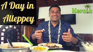 Alleppey Alappuzha Kerala Backwaters Episode 11 Houseboat tour Karimeen street food [upl. by Artnoed278]