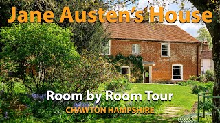 Jane Austen House  Room by Room Tour  Chawton Hampshire  Life of Jane Austen [upl. by Coke173]