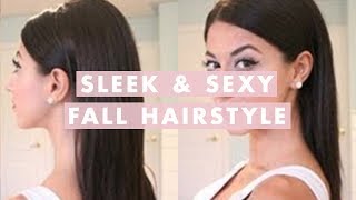 Sleek amp Sexy Fall Hairstyle [upl. by Ahsercal]